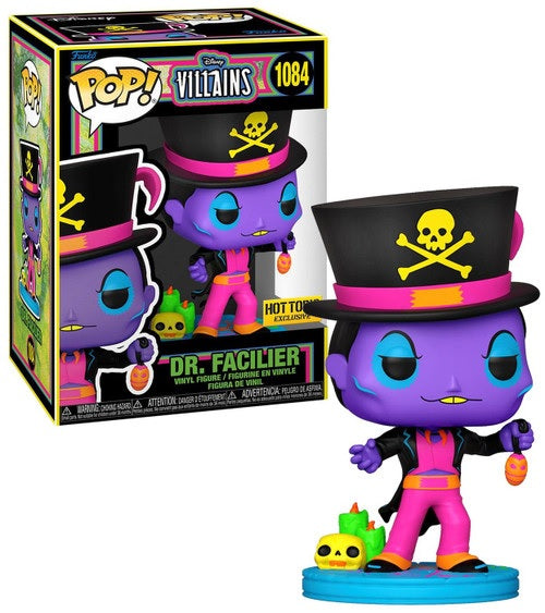 Funkoween 2022: Disney Villains BlackLight Funko Pops