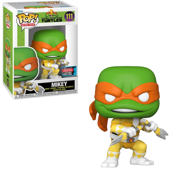 Funko Retro comics Mighty Morphin Power Rangers x Teenage mutant ninja turtles collection