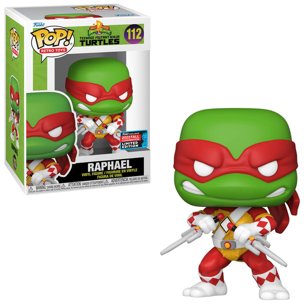 Funko Retro comics Mighty Morphin Power Rangers x Teenage mutant ninja turtles collection