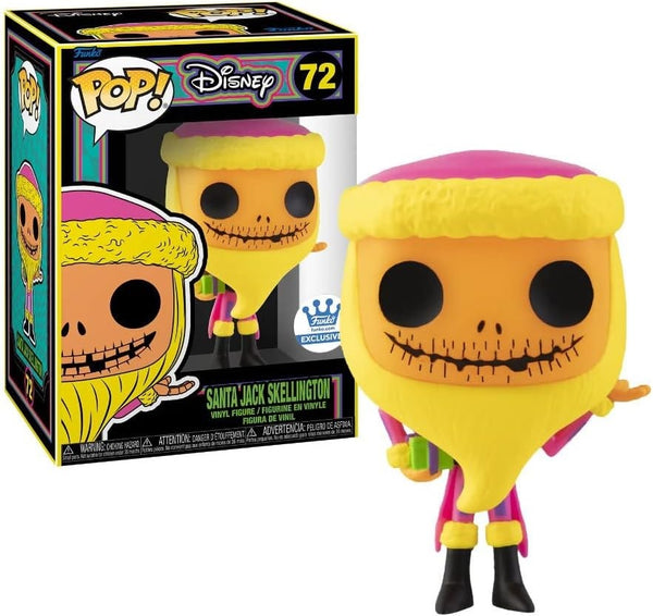 Funko Pop Disney : The Nightmare Before Christmas Blacklight collection